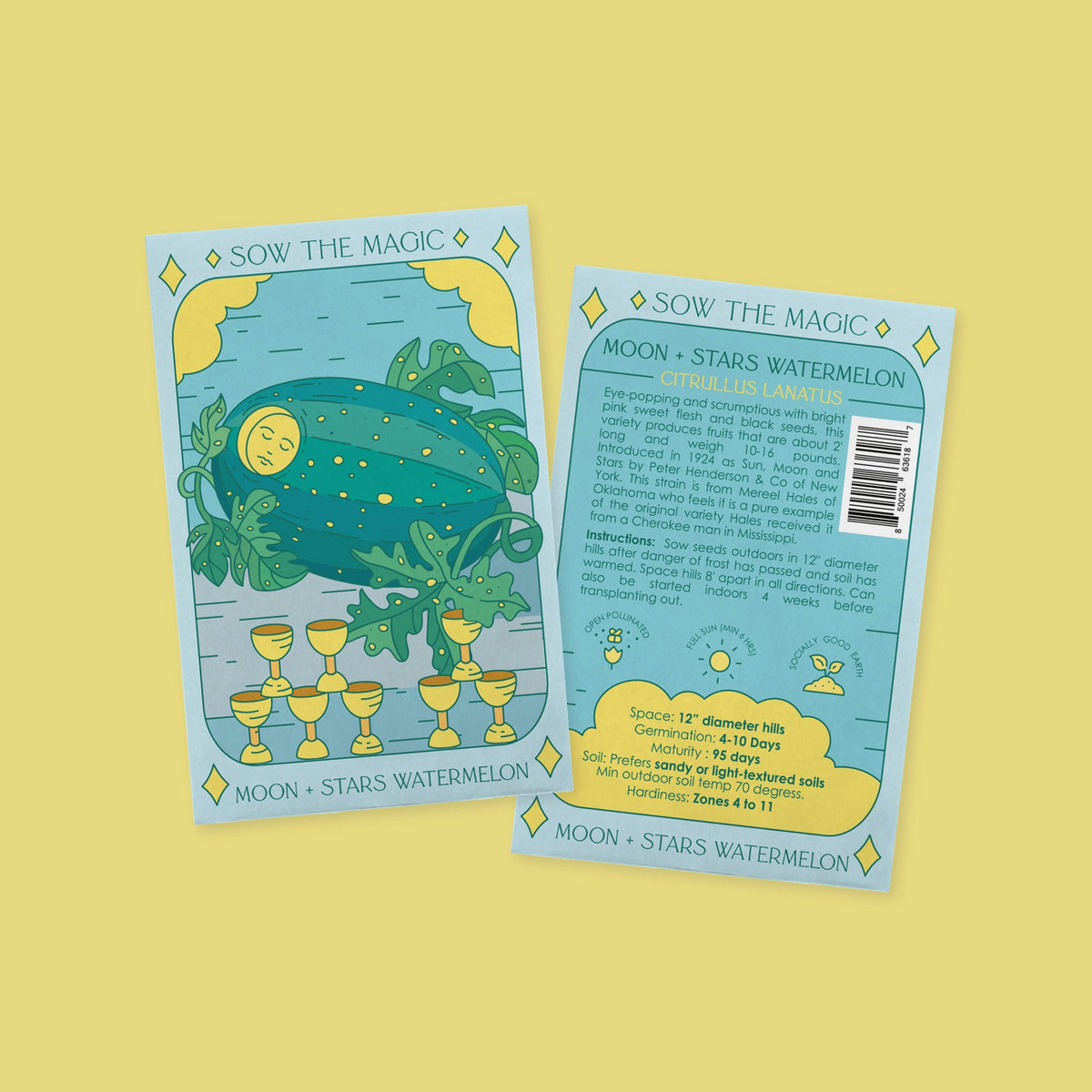 Sow the Magic Tarot Card Seed Packets