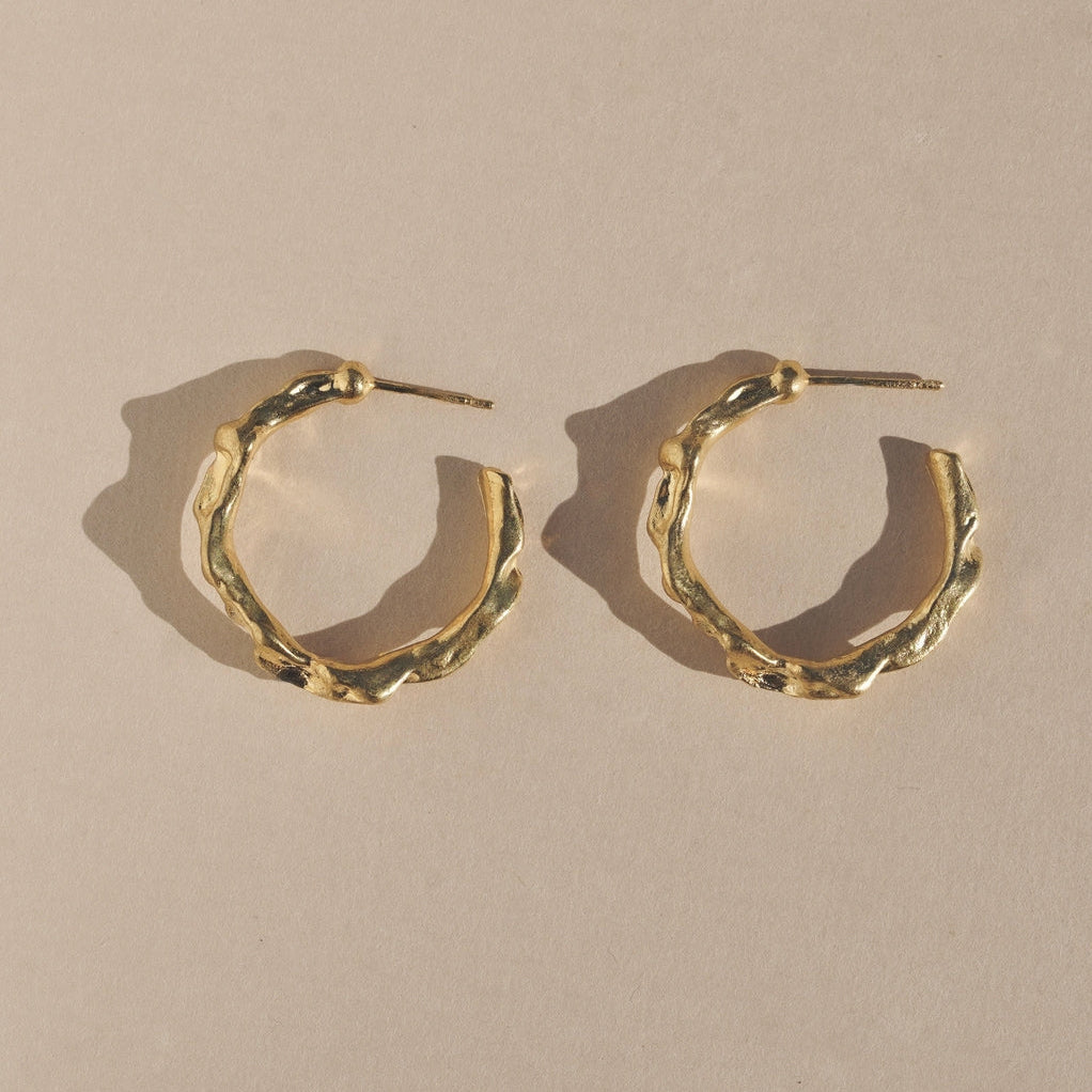 Gold Hoop Earrings
