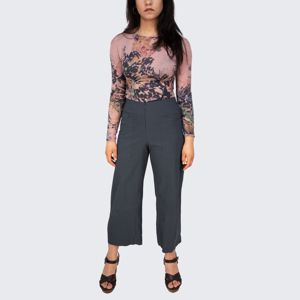 NEW COLORS! Rimini Pant in Avedon Stretch by Porto– Fire Opal Company
