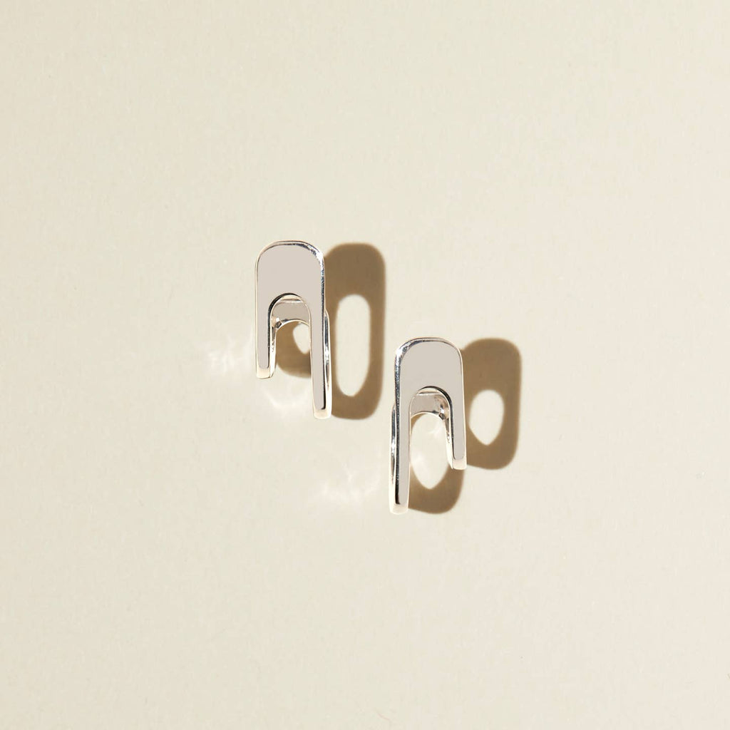 NEW! Ashland Earrings in Sterling Silver by Lindsay Lewis