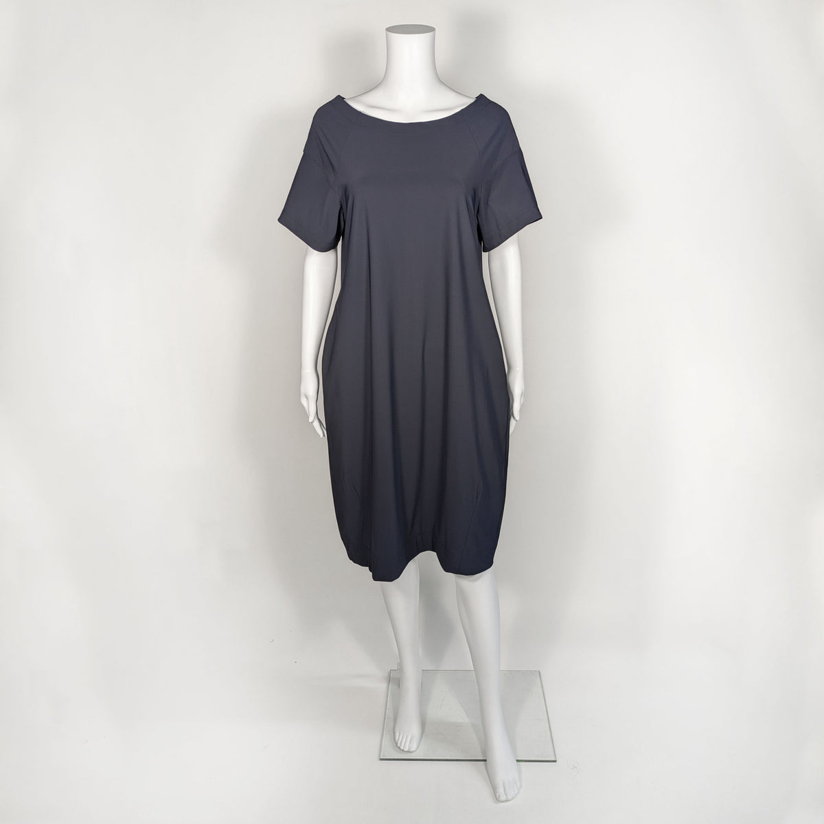 kimiko silver dress SALE! Kimiko Dress in Shadow Jet Jersey by Porto
