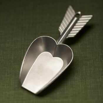 Heart Flour Scoop by Beehive - Fire Opal