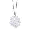 Large champagne pod necklace in sterling silver by sarah richardson